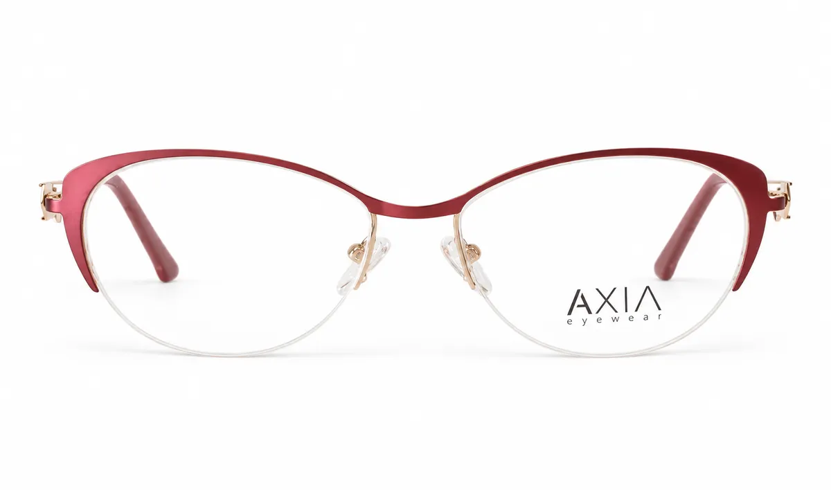 Armazón óptico AXIA Coral, coral multicolor, vista 5