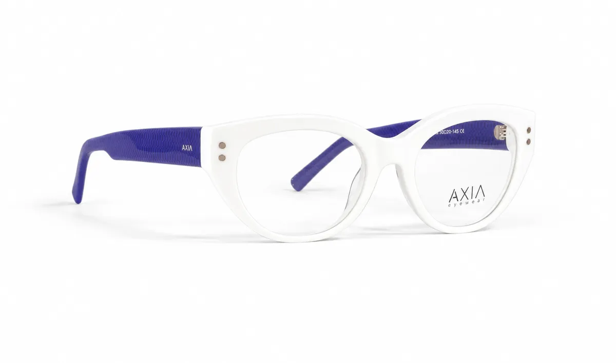 Armazón óptico AXIA Marfil, blanco marfil, vista 2