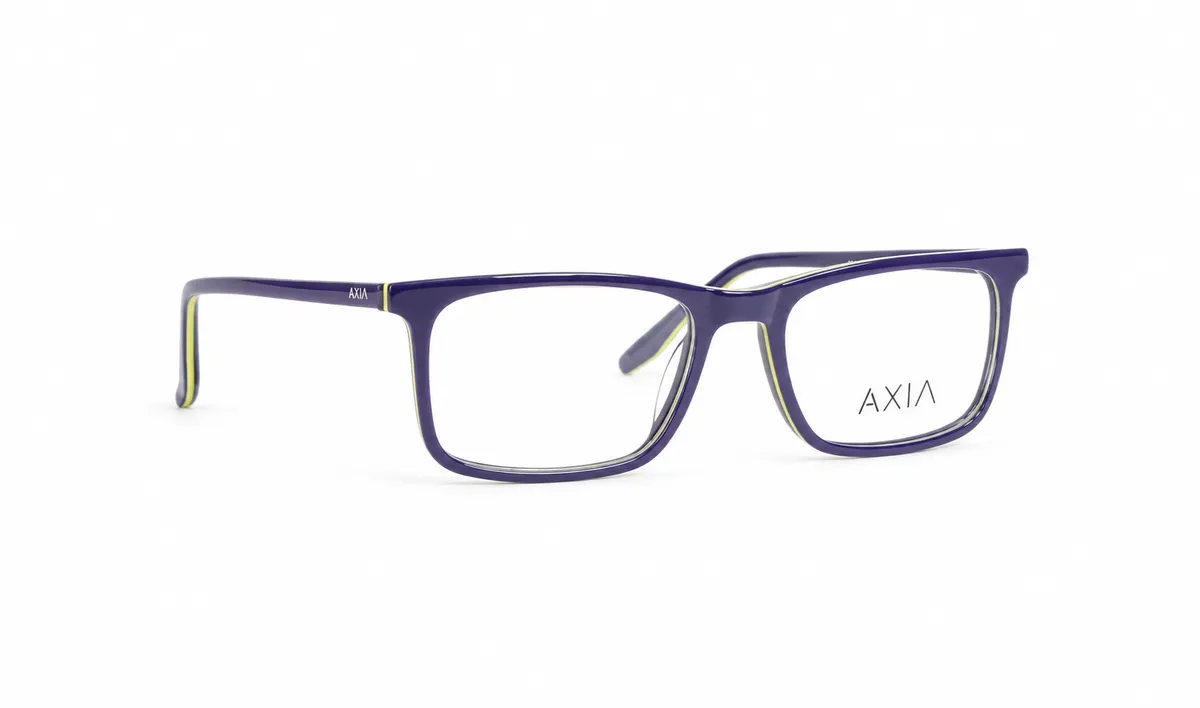 Armazón óptico AXIA Violeta, violeta translúcido, vista 4
