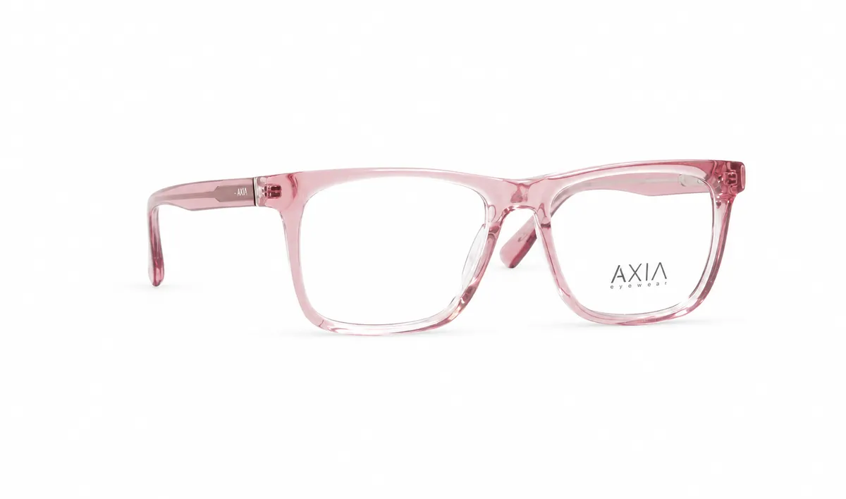 Armazón óptico AXIA Violeta, violeta translúcido, vista 6