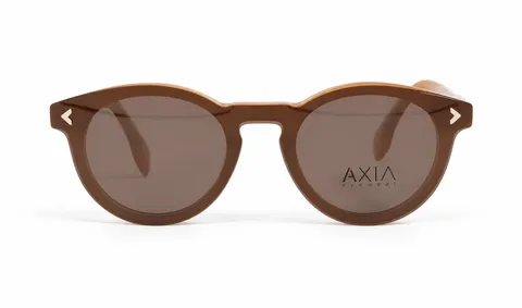 Gafas de sol AXIA Solar Avellana, café avellana · lunas humo, vista 1
