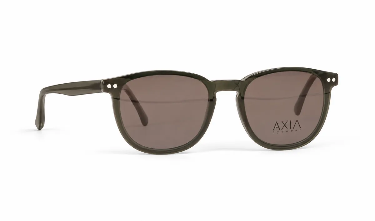 Gafas de sol AXIA Solar Humo, café translúcido · lunas humo, vista 5