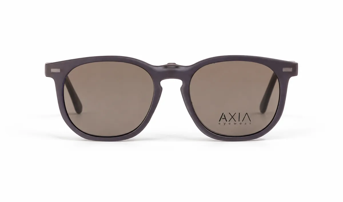 Gafas de sol AXIA Solar Humo, café translúcido · lunas humo, vista 7